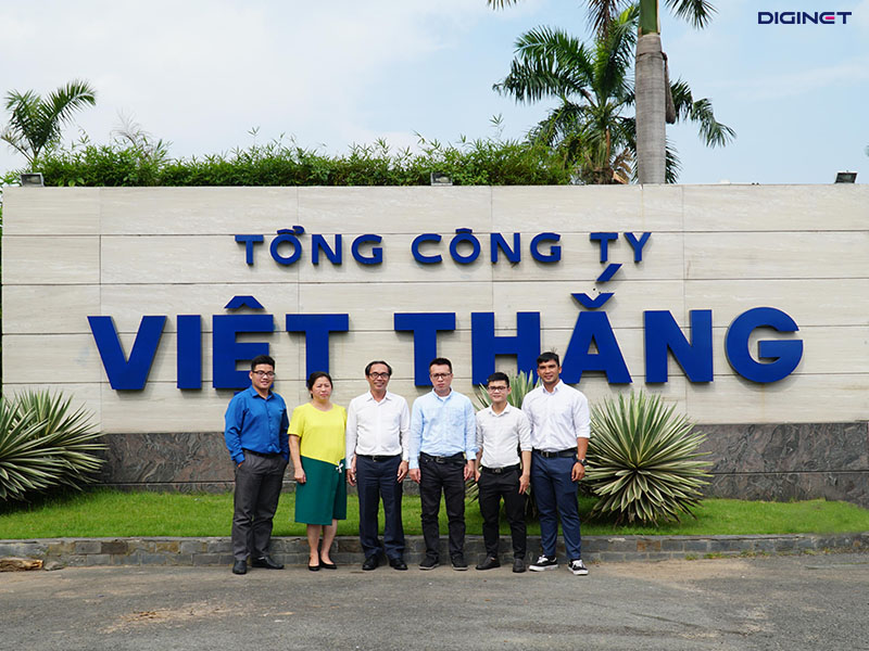 Khởi động dự án DIGINET HR tại Tổng công ty may Việt Thắng