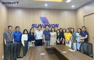 Kick off dự án DIGINET ERP cho công ty TNHH Sungwon Medical