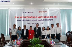 Lễ ký kết hợp đồng và khởi động dự án DIGINET ERP cho công ty Lafooco