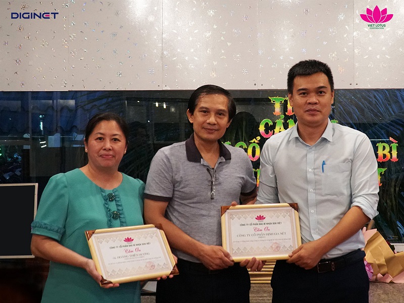 DIGINET tham dự tiệc mừng thành công dự án DIGINET ERP tại công ty Sen Việt