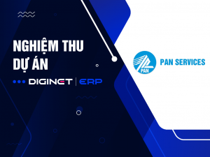 Nghiệm thu phần mềm DIGINET ERP cho công ty Pan Sevices Hà Nội