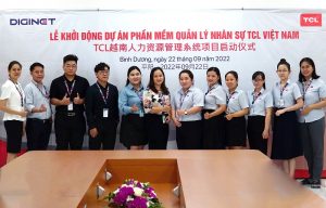 Triển khai phần mềm quản lý nhân sự DIGINET HR cho công ty TCL Việt Nam