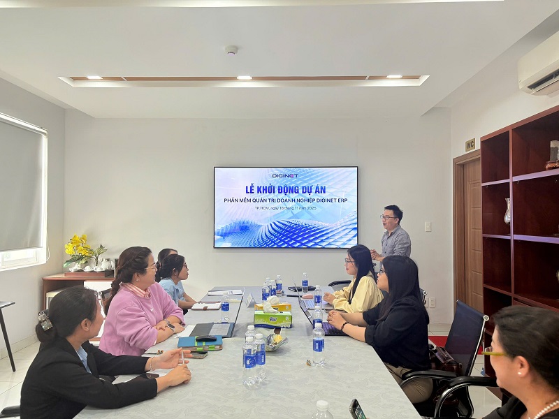 DIGINET Kick-off dự án ERP cho Công ty Cổ phần Thái Dương: Bước tiến quan trọng trong năm 2025