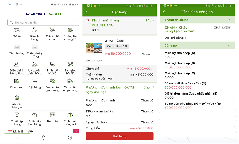 app quản lý bán hàng