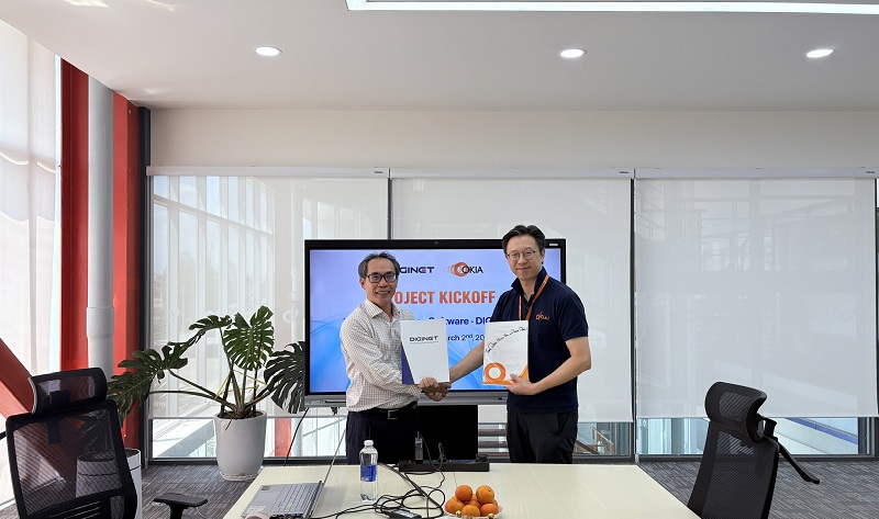 Kick-off dự án phần mềm nhân sự DIGINET HR tại Công ty TNHH OKIA OPTICAL VIỆT NAM