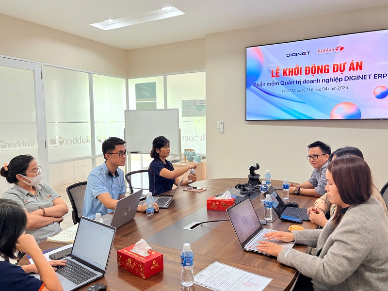 dự án ERP cho rubber t