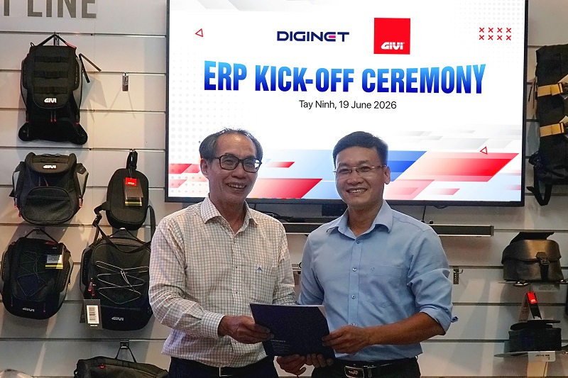 DIGINET Triển Khai Hệ Thống ERP Cho GIVI Việt Nam: Đồng Hành Nâng Cao Năng Lực Quản Trị Sản Xuất